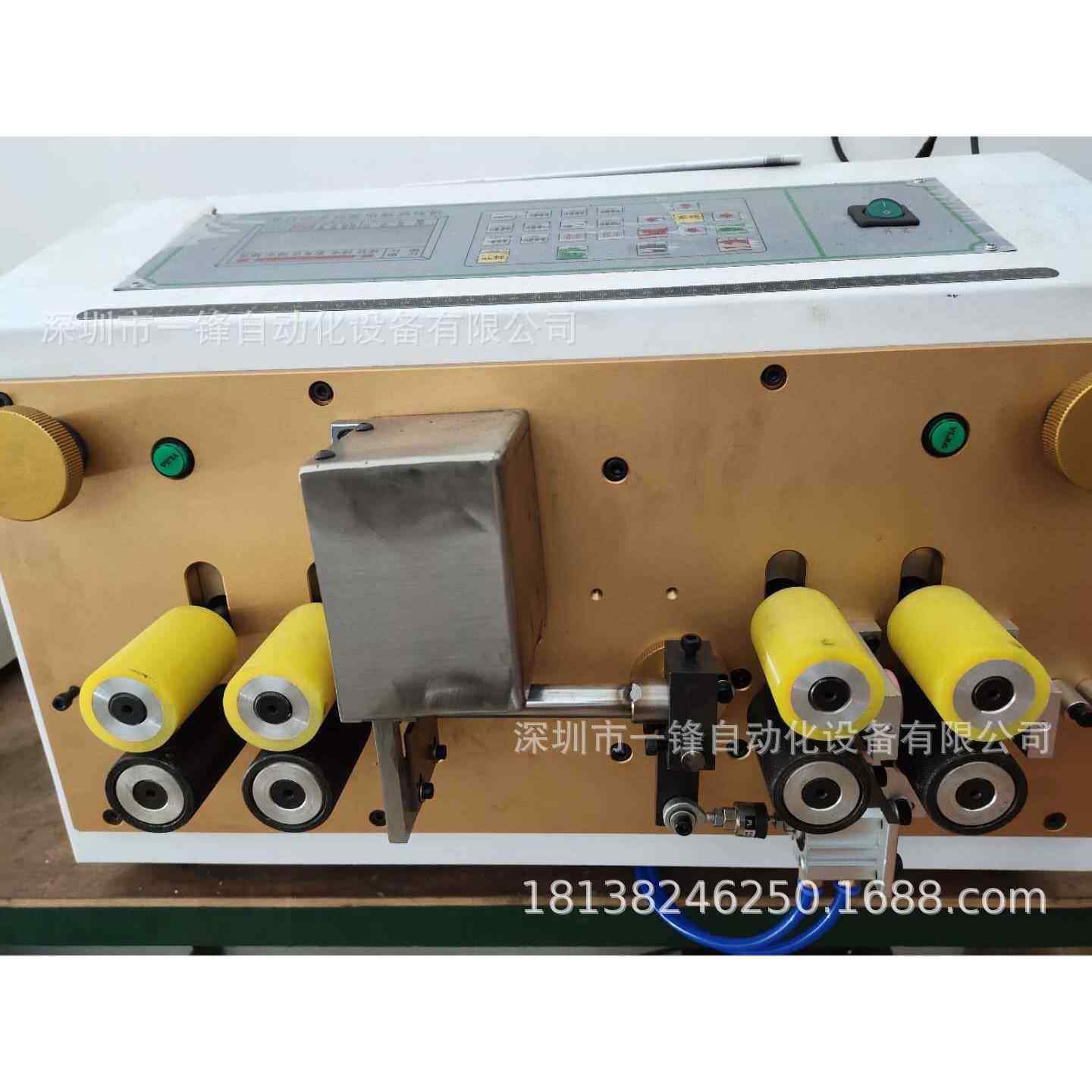 直销50平方/70平方八轮自动裁线机电缆线去皮机护套线剥线机