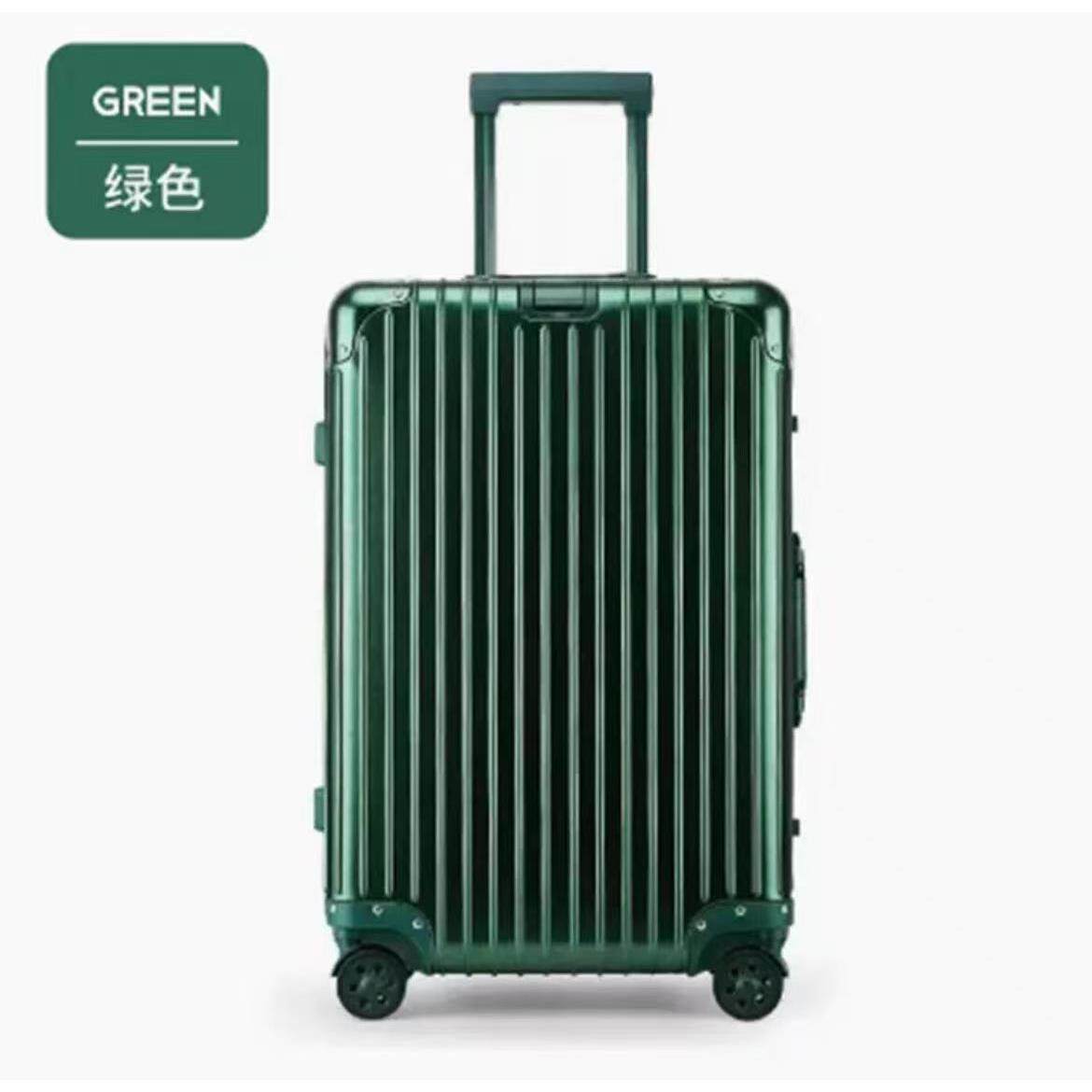 正品全铝镁合金拉机杆箱向轮男李行箱女登万箱24寸密码箱皮箱旅行
