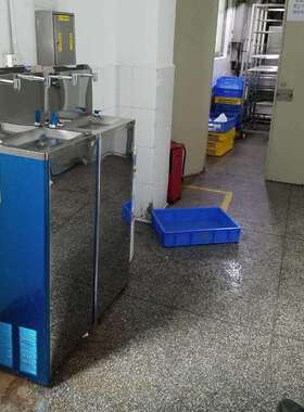 不锈钢饮水机 工厂学校节能温热直饮水机压缩机制冷不锈钢饮水机