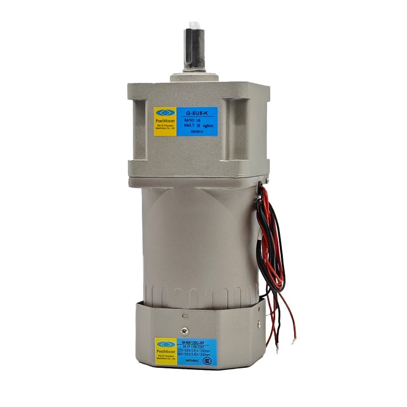 台湾PeeiMoger北译M-5IK120U-SF 120W三相380V减速电机G-5U5-K