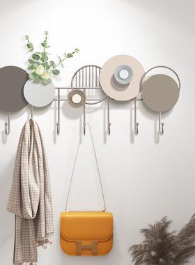 挂FF976HT55^进门口玄关挂钩墙上收纳壁入户门墙衣帽钩挂衣壁后架
