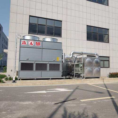 汽车电子配件厂用密闭式不锈钢凉水塔配套水泵电控箱水泵安装服