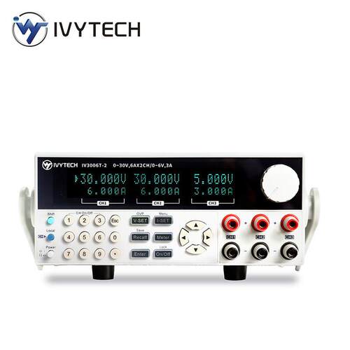 艾维泰科IV6003T-3三路可编程线性直流电源60V3A稳压稳流1mV1mA