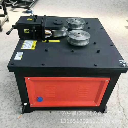 电动数控弯管机 方管圆管45-90度弯弧弯箍机 大棚护栏工程折弯机