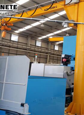 实力厂家昆山500kg臂长m60度手动旋转定柱式悬臂吊单臂吊