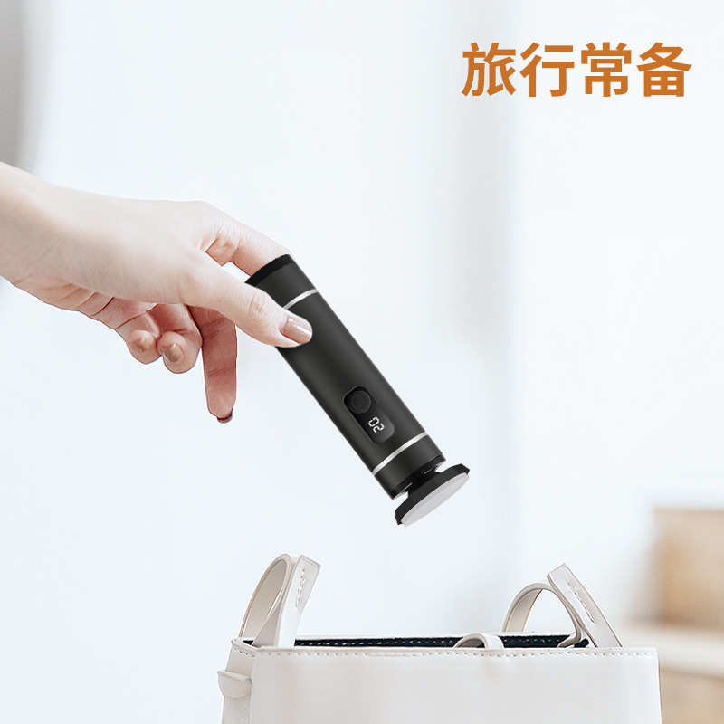 2024年新款电动充电式磨脚器磨皮去脚皮和剔除毛发两用剃毛器