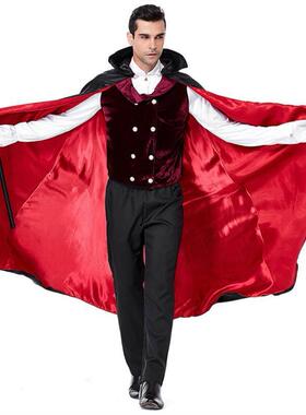 Halloween male vampire costume game uniform万圣节游戏制服