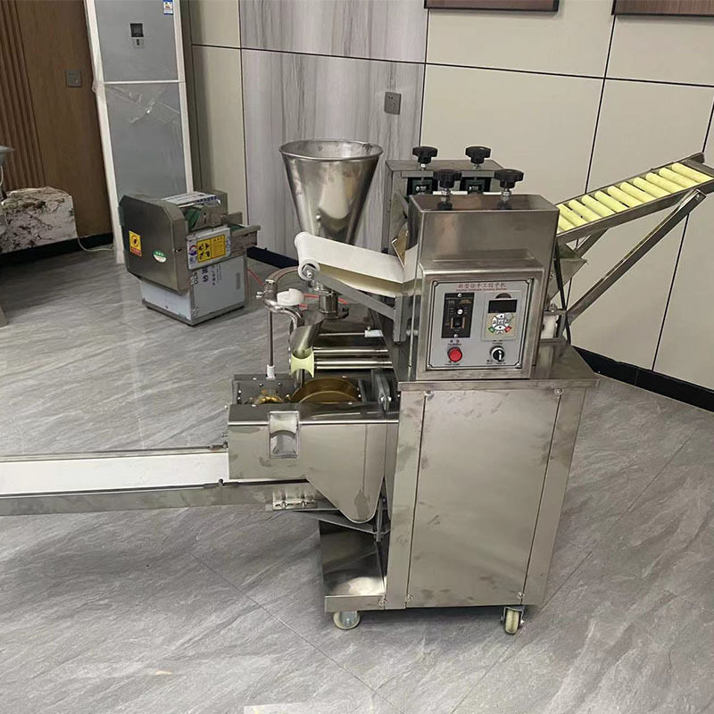 966商用小型包饺饺机仿手工生产春卷水锅贴饨馄皮馅一体机器速冻