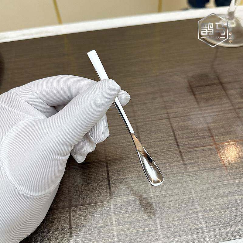 2祇装-304不锈钢可爱迷你小咖啡勺精致马克杯搅拌勺子调料特小7.5