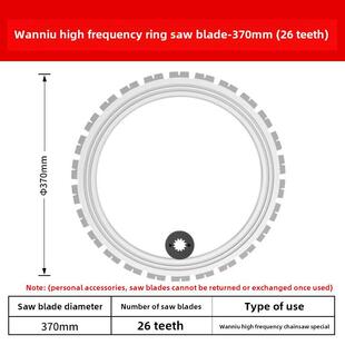 德国万牛切墙机混凝土手持锯石炼条高频环锯片开墙割槽改门窗配件