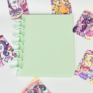 ins高颜值卡册四宫格3寸拍立得明星卡片小卡收纳收蘑菇孔相册