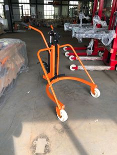 油桶搬运车30kg00kg脚踏式 液压手4推车铁两用推车塑油桶5ZVA搬运