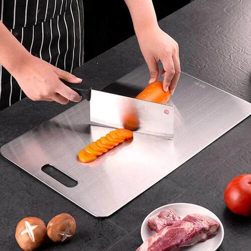 Stainless Steel Panel and Chopping Board Kitchen Household T