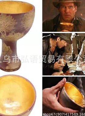 新品创意树脂工艺品摆件水杯奖杯金杯复古摆设家居内