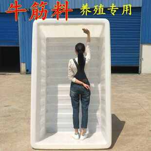 储水桶牛筋水产养殖养鱼养龟方箱加厚周转胶箱大号K1500方长130宽