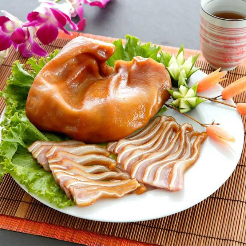 现货500g五香猪耳朵熟食卤味真空开袋即食下酒菜肉类休闲小吃