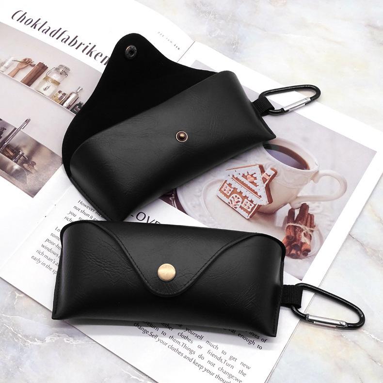 近视眼镜盒可挂式墨镜袋抗压保护套太阳眼镜收纳盒女轻便高级感男