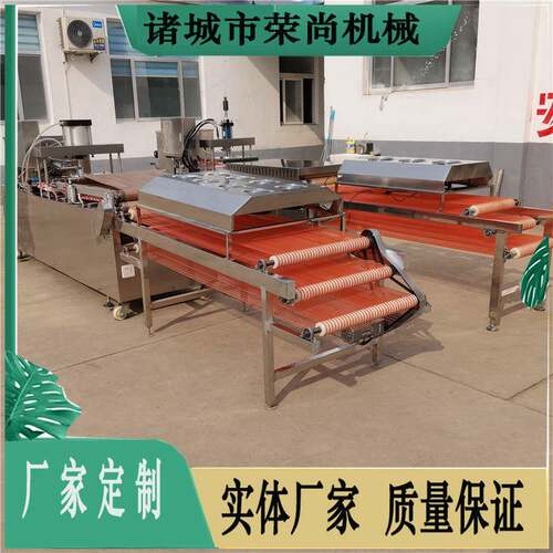 新品全自动圆形烙馍机电加热液压单饼机价格优惠小型烙饼机