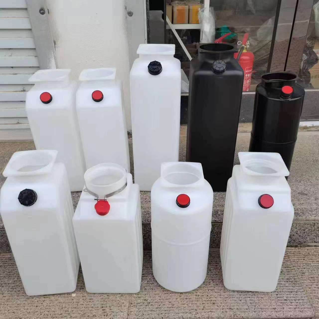 元征序达举升机泵液压塑料油桶配件举升机油壶汽车升降机液压油桶图片