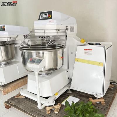 大0型商翻用和面机缸式粉 300升大容量揉面机 5包和面机25斤HUJ面