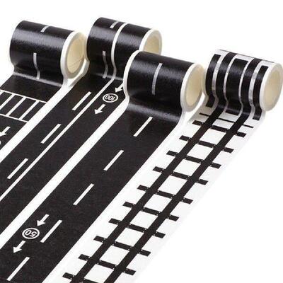 5m Railway Road Track Scene Tape Wide Creative Traffic Road