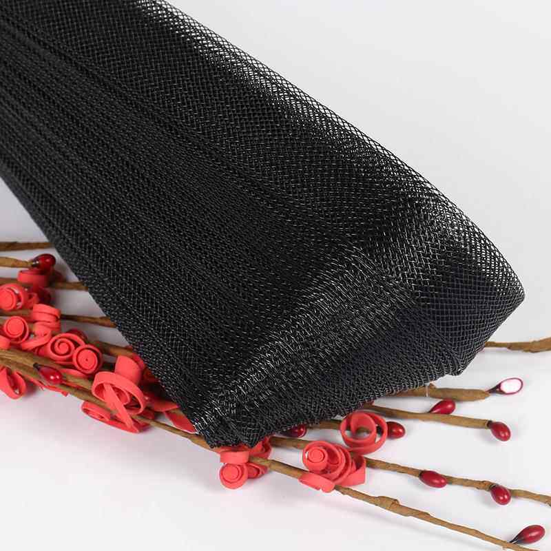 婚纱鱼骨裙撑黑白色加硬弹力网服装辅料鱼骨网纱织带定型网边现货