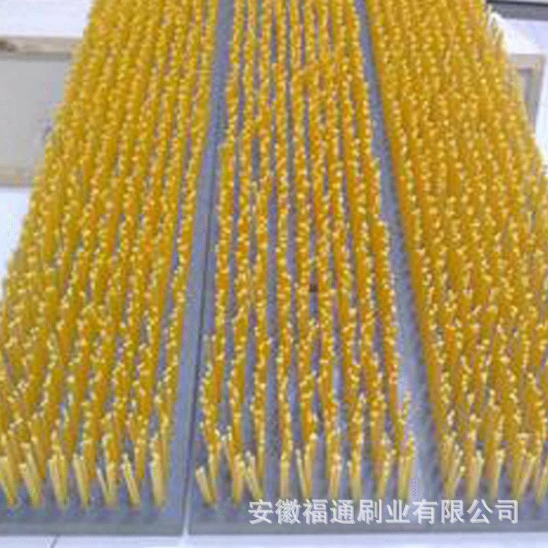 生产平板板刷转塔冲床台面尼龙毛刷PVC减震板刷数控冲床塑料刷子图片