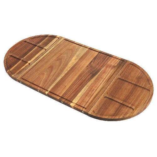 Acacia Wood Serving Tray Charcuterie Platter Multi-Function