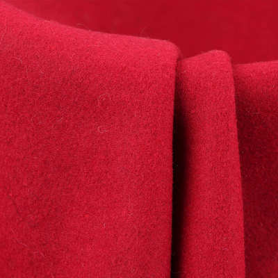 现货480g毛纺梭织面料 毛涤单面呢布料 校服精品时装呢料粗毛呢