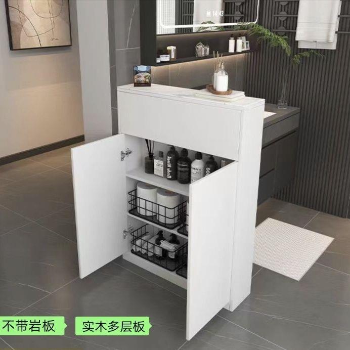 玄隔断500边柜卫生间隔干关区半墙隔断柜屏风干分浴室断湿柜