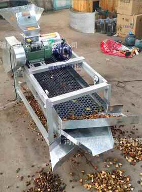 茶籽剥壳机 机 功能青茶果蜕YHU皮机多 干茶籽脱壳 剥壳机厂家