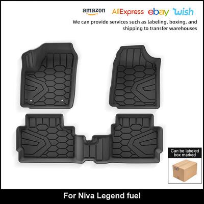 适用于拉达LADA NIVA LEGEND汽车脚垫全环保TPE脚垫后备箱垫跨境