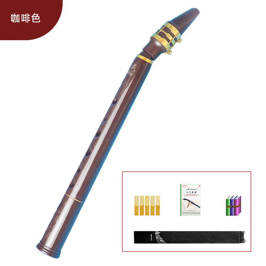 正品8孔业小:简易迷口袋萨克斯中萨音哨片笛头你成人初学者专非电