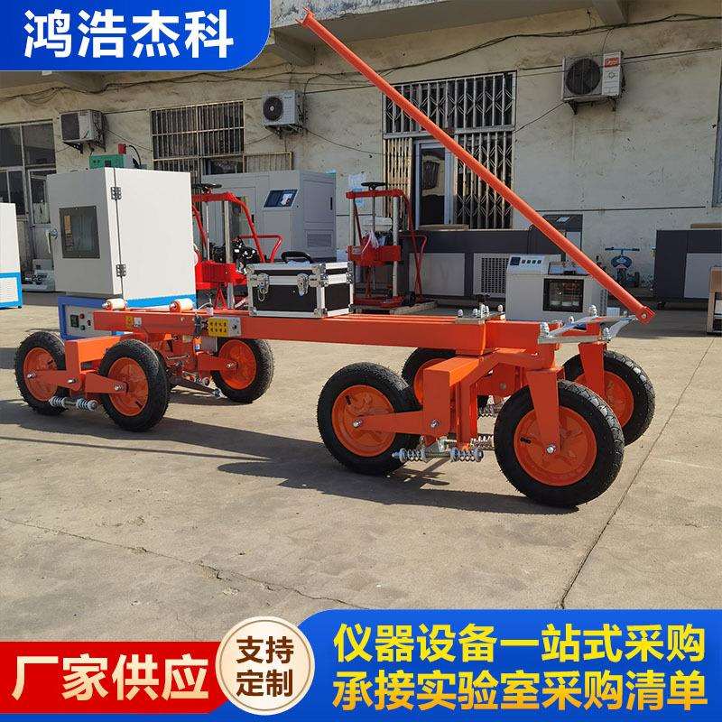 沥青路面八轮平整度仪连续式八轮路面沥青平整度测定仪八轮仪器