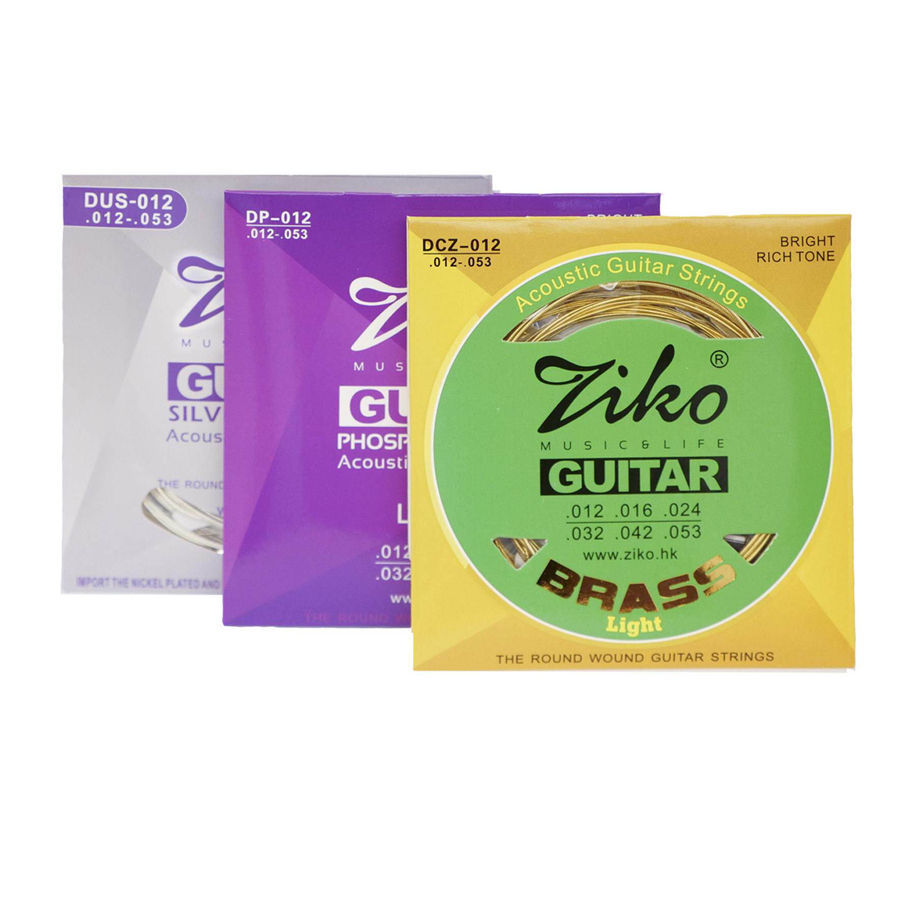 【南音吉他小屋】ZIKO 立欧 民谣木吉他琴弦套装 黄铜 磷铜 镀银