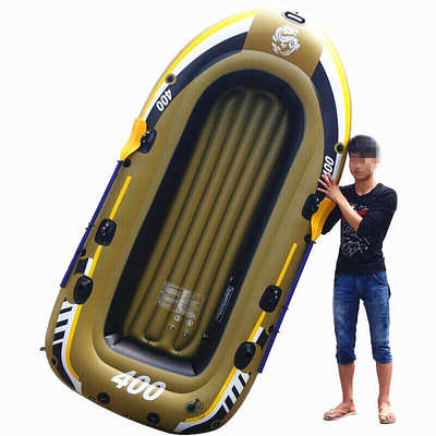 充气船橡皮艇加厚钓鱼船厂家耐磨皮筏艇水上充气皮划艇便携气垫船
