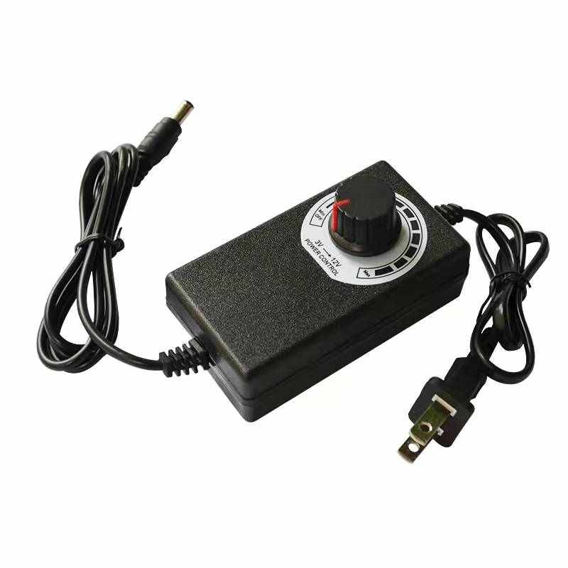 调速器220V转12V 24v 风扇无极调压 2A-10A 可调电源适配 变压器