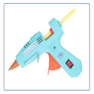 儿童热熔胶枪充电式 30w迷你小胶枪家用高粘强力胶棒幼儿园手工区