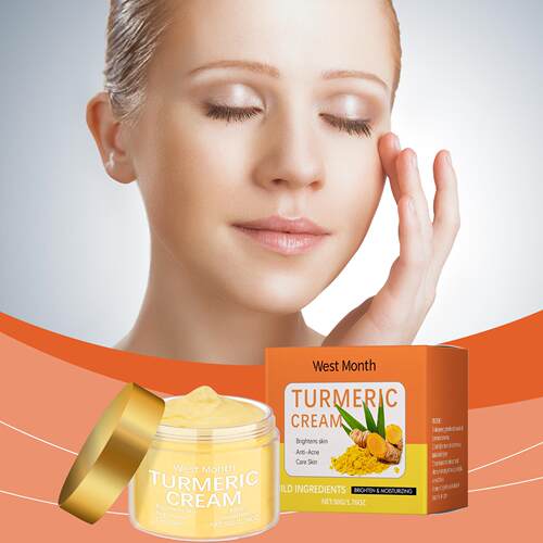 WEST MONTH Turmeric Moisturizing Cream - Hydrating and Nouri
