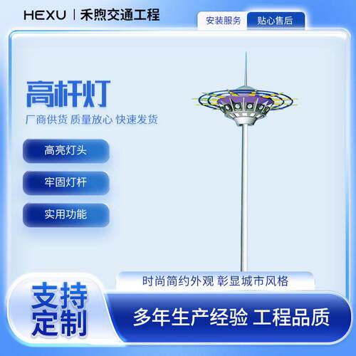 户外防水杆灯公园广场码头照明灯室外操场机场港口LED路灯