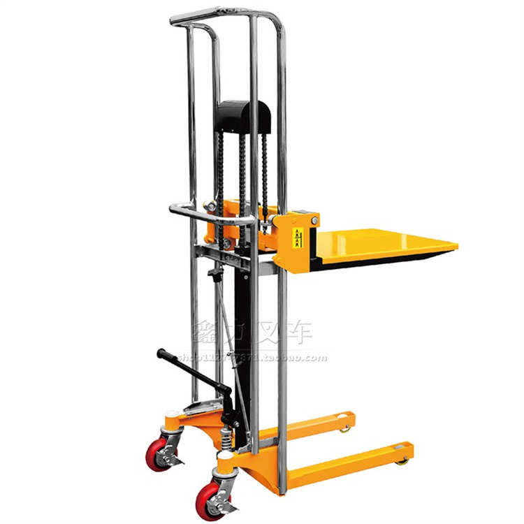 力手动电动便捷升降机液压包搬运叉车升装卸高车鑫轻型400kg小邮