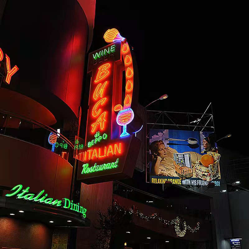 发光字定 制生锈灯箱酒吧招牌制作镂空复古门头奶茶店民宿广告牌