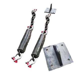 410型缓冲装 340 置高强度圆环链铁链 250 桥梁防落梁缓冲链条150