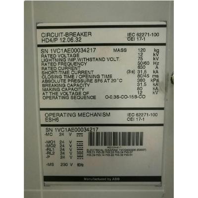 VF34975C8S10902合闸线HD424V圈MCHD4断路器合合闸线圈24VABB闸线