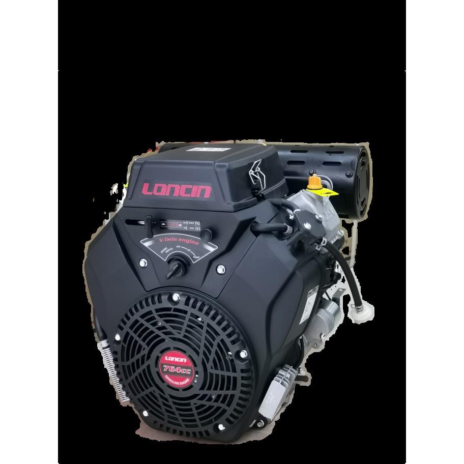 隆鑫双缸汽油发动机loncin764CCLc2v80FD船用高速插秧机农机抽沙
