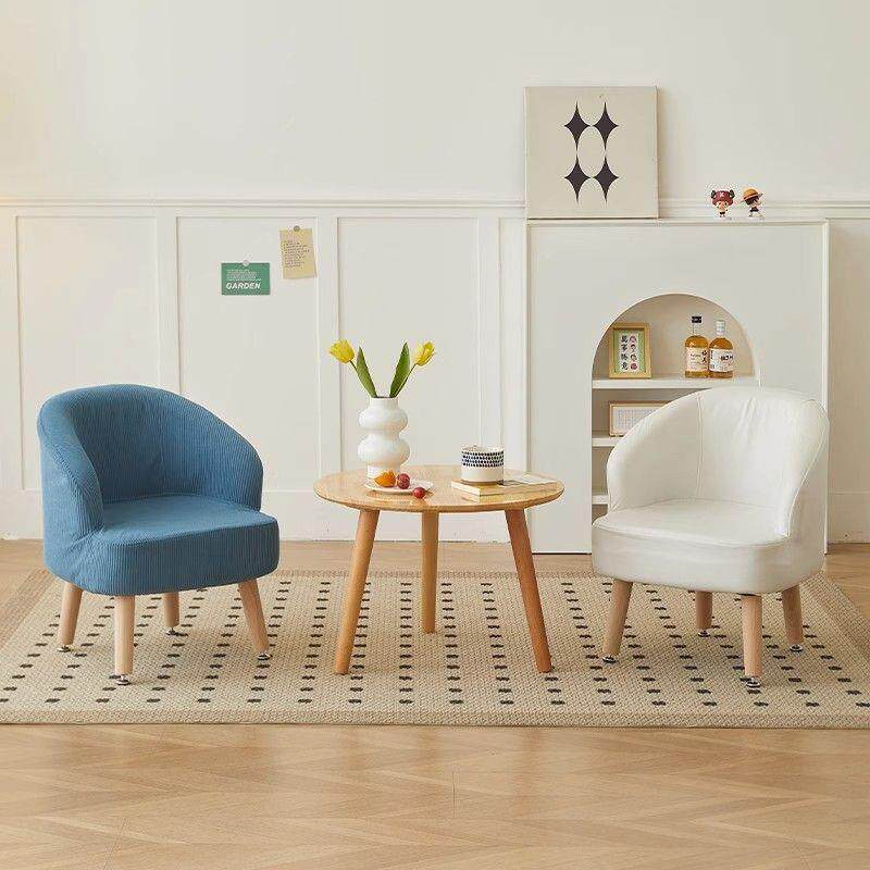 家用单人沙发卧室阳台沙发客厅小户型简约现代新款接待沙发椅子