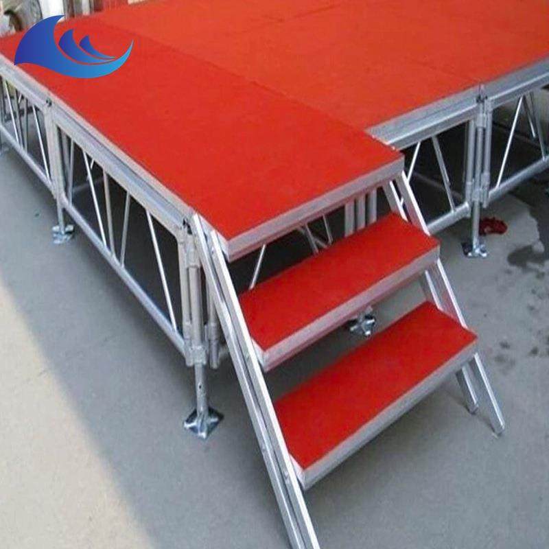 红色铝合金学校表演使用舞台架婚庆服装展销T台演出舞台木板舞台,机械设备,其他机械设备,淘宝优惠券,粉丝福利购,淘宝优惠卷