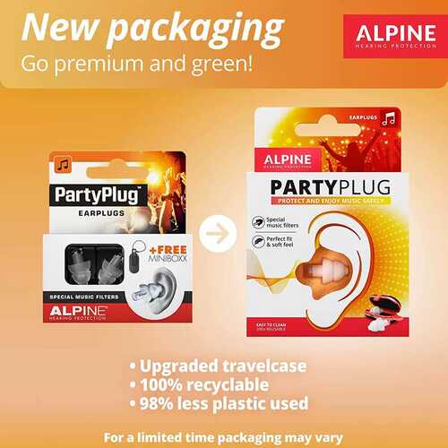荷兰alpine partyplug 音乐耳塞 音乐节 演唱会现场用保护听力