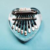 高档拇指8音迷你mni卡林巴琴手指琴小水i晶透明便携女生儿童初学