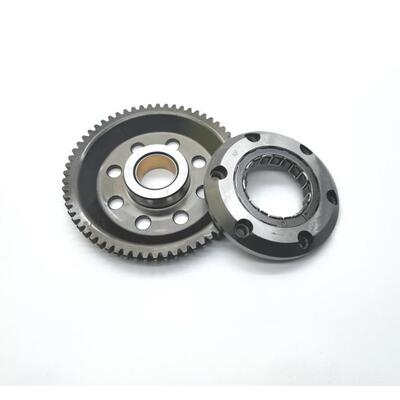 适用春风摩托车CF250NK 250SR超越离合器 250NK/250SR启动盘总成
